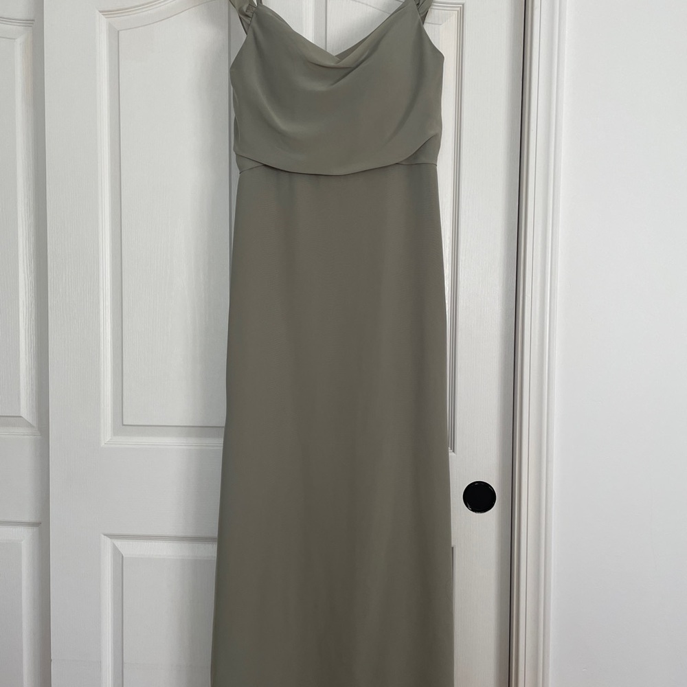 Revelry Sienna Chiffon Bridesmaid Dress - Sage